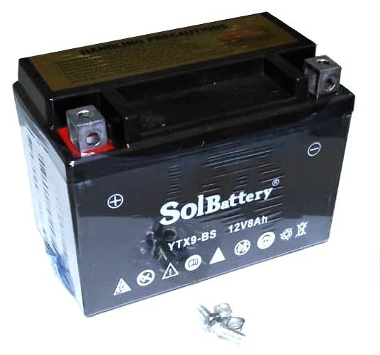BATERIA YTX9-BS SOLBATTERY