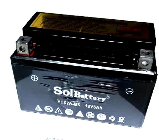Bateria YTX7A-BS Con Acido