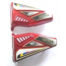 TAPA LATERAL JAGUAR BR150 ROJA