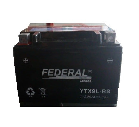 BATERIA YTX9L-BS DR650 XT600 FEDERAL