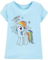Franela Carters Azul Pony 5T