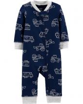 Pijama Algodon Carters Construccion 9M