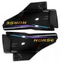Set Tapa Lateral Horse c Emblema Negro