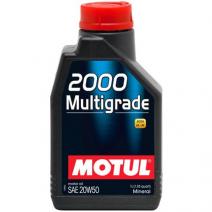 LUBRICANTE MOTUL 2000 MULTIGRADO 20W50 4T