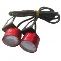 LED MINI OJO ANGEL RETROVISOR ROJO (PAR)