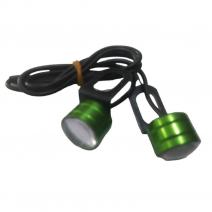 LED MINI OJO ANGEL RETROVISOR VERDE (PAR)