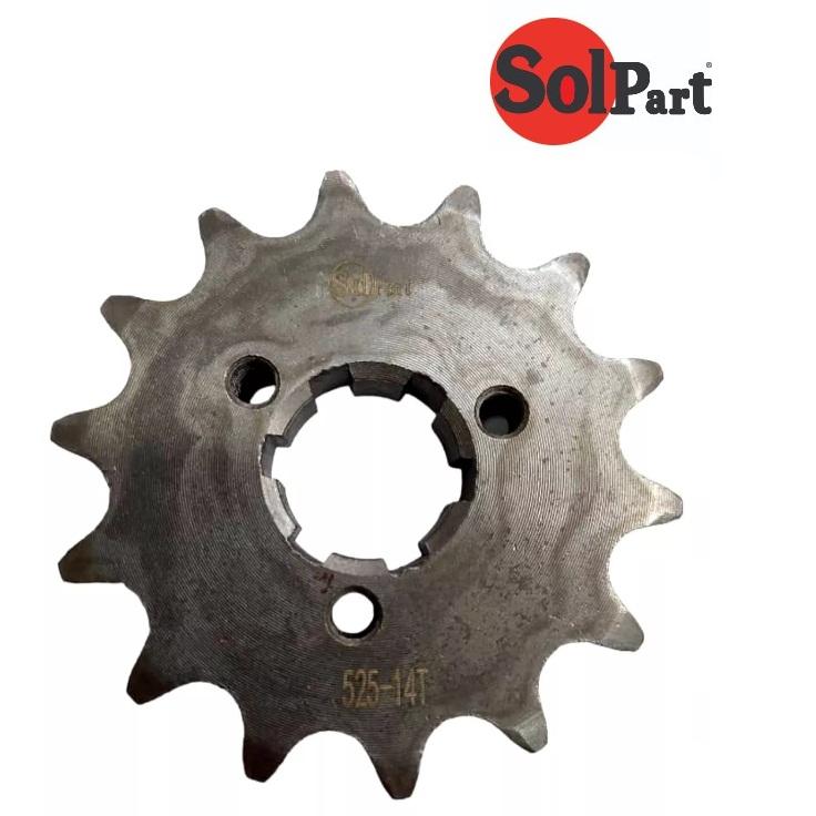 PIÑON ARRASTRE 14T DR650 XF650 SOLPART 