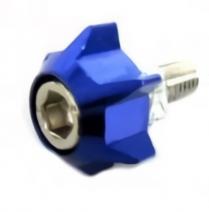 TORNILLO FRONTAL ESTRELLA AZUL (CON TUERCA)