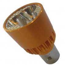 Bombillo FAro NORMAL 3LED BLANCO 12V-80V SBR HORSE