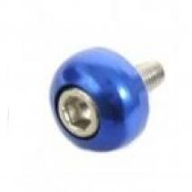 TORNILLO FRONTAL REDONDO AZUL (CON TUERCA)