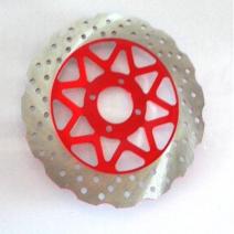 DISCO FRENO DELANTERO ROJO HALCON