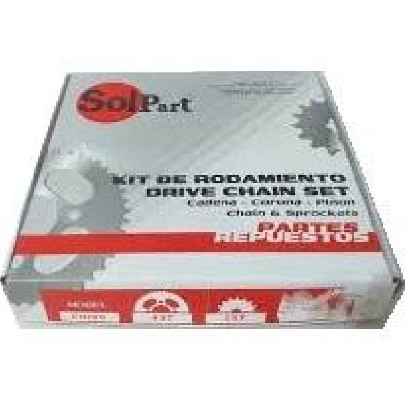 Set Rodaje DR650 (Corona y Piñon)
