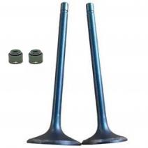 KIT VALVULA JAGUAR 150 ACERADAS CUÑA LARGA