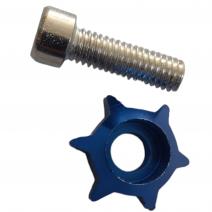 TORNILLO FRONTAL ESTRELLA AZUL (SIN TUERCA)