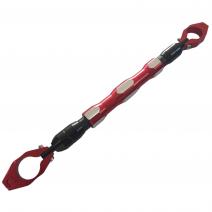 Barra Manubrio Desarmable Lujo Rojo