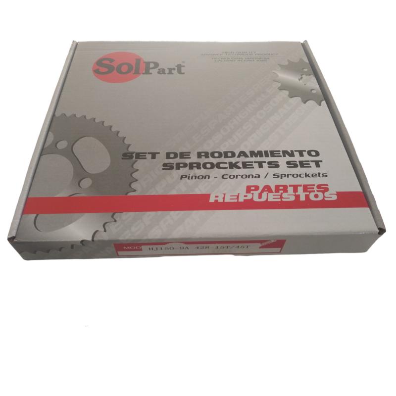 KIT CORONA/PIÑON 45/15T HJ150-9 COOL SOLPART 