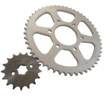 KIT CORONA/PIÑON 50/17T SET HJ150KA-NK 428