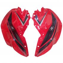 TAPA TANQUE GASOLINA ROJO HJ250NK (PAR)