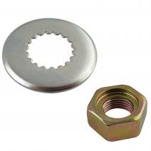 TUERCA PIÑON GN125 EN125 CON ARANDELA