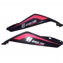 TAPAS TRASERAS HJ250NK NEGRO PAR