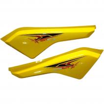 TAPAS TRASERAS AMARILLAS PAR HJ125S SPORT SOLPART