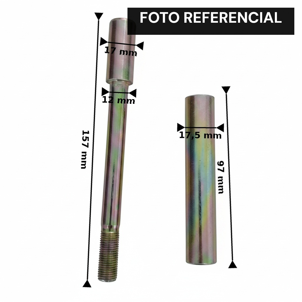 EJE O PASADOR BURRO HJ110M SOLPART