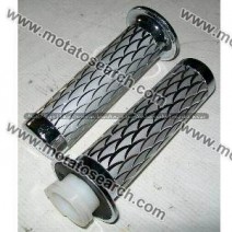 Puño Aluminio Cromado (Par)