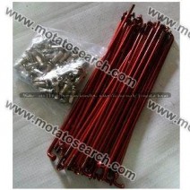 Rayos Trasero Jaguar Rojo Sencillo