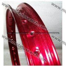 Aro Rin 160x19 Aluminio Rojo